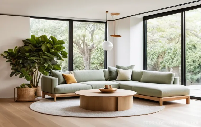 리빙코디네이터 직무 역량 평가 - Prompt 1: Serene & Harmonious Biophilic Living Space**